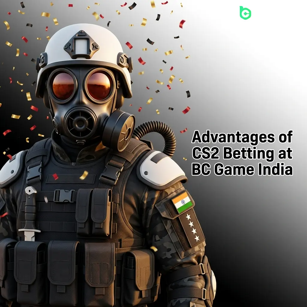BC Game India CS2 betting advantages including rakeback bonuses, INR payments, live support, and competitive odds
