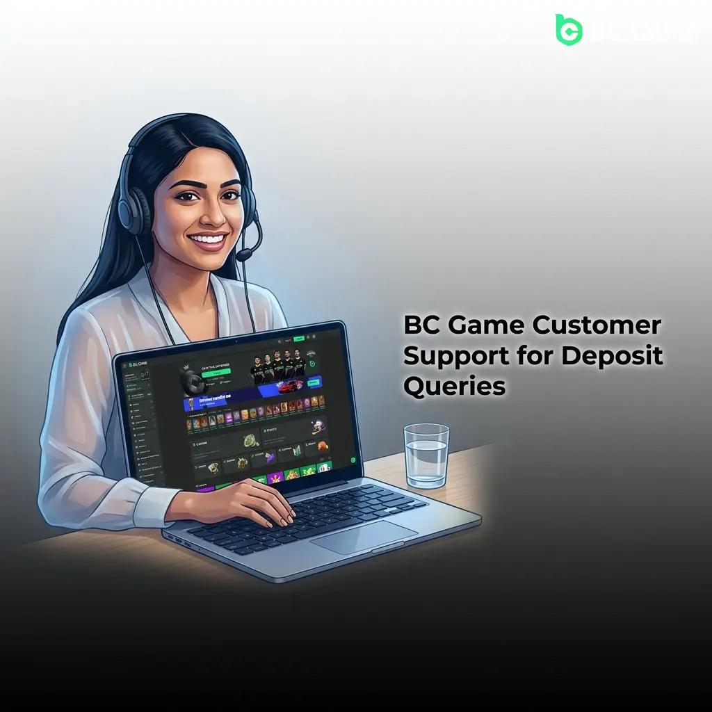 BC Game customer support channels including live chat, email, Telegram, and Help Centre for deposit queries