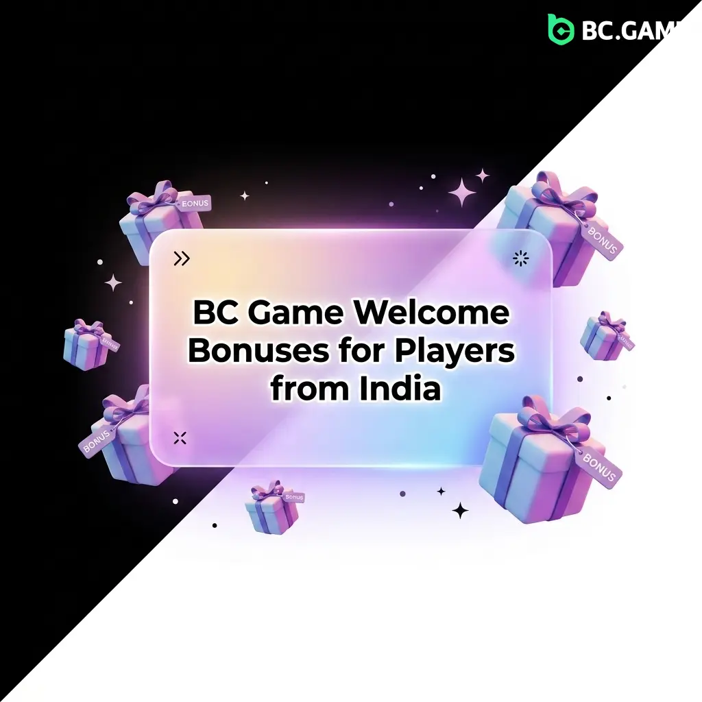 BC Game India welcome bonus four-tier rakeback package offering up to 500% across first four deposits for new players