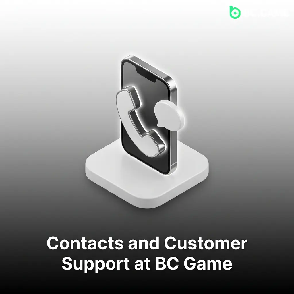 BC Game customer support channels including live chat, email, Telegram, and FAQ help centre for Indian players