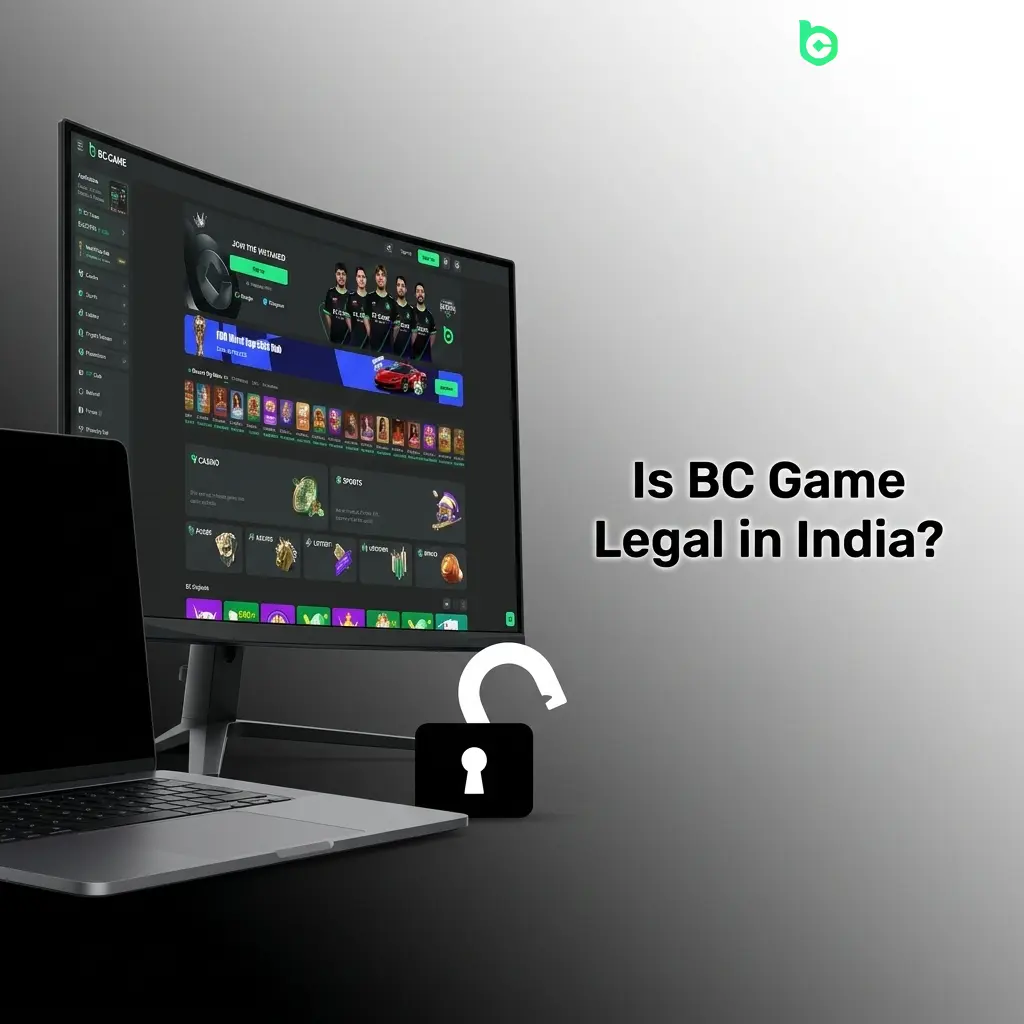 BC Game Curaçao eGaming licence number 365/JAZ authorising legal online casino and sports betting services in India
