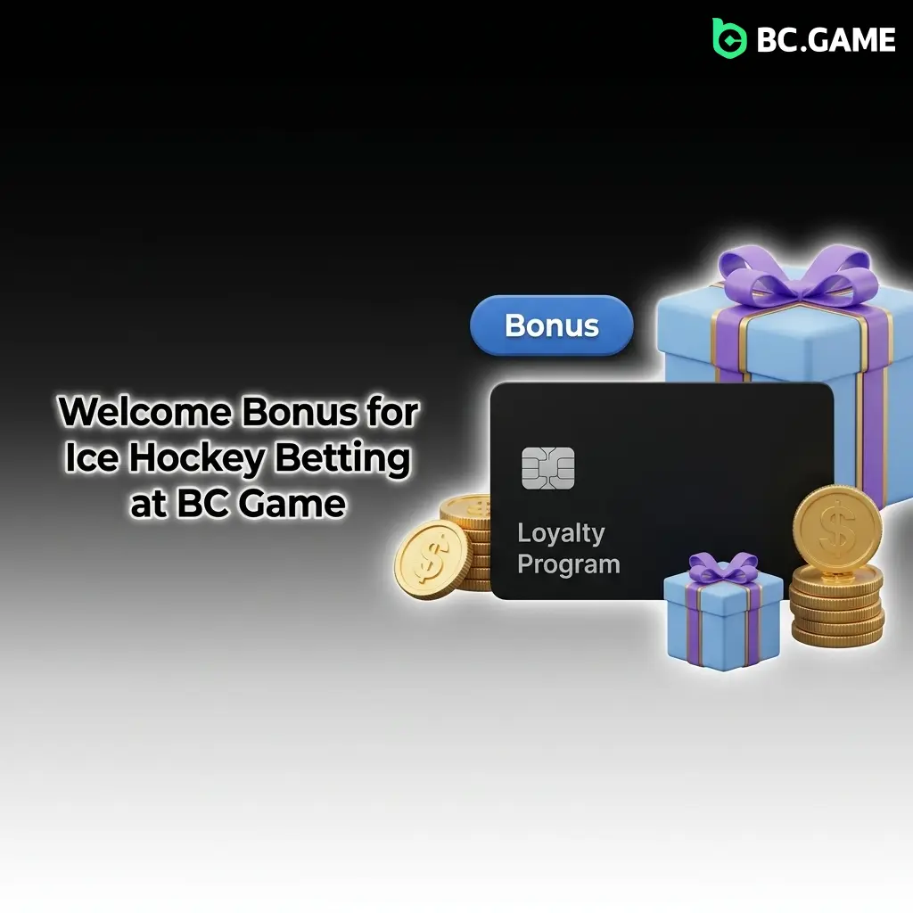 BC Game welcome bonus up to 360% across first four deposits for ice hockey betting